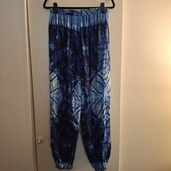 Island Beach Women's Blue Tie-Dye Joggers - Picture 2 of 7